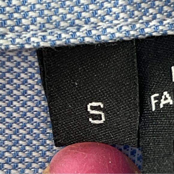 Boss Men’s Slim Fit 100% Cotton Light Blue Button Up Shirt Classic Size Small - Picture 9 of 11